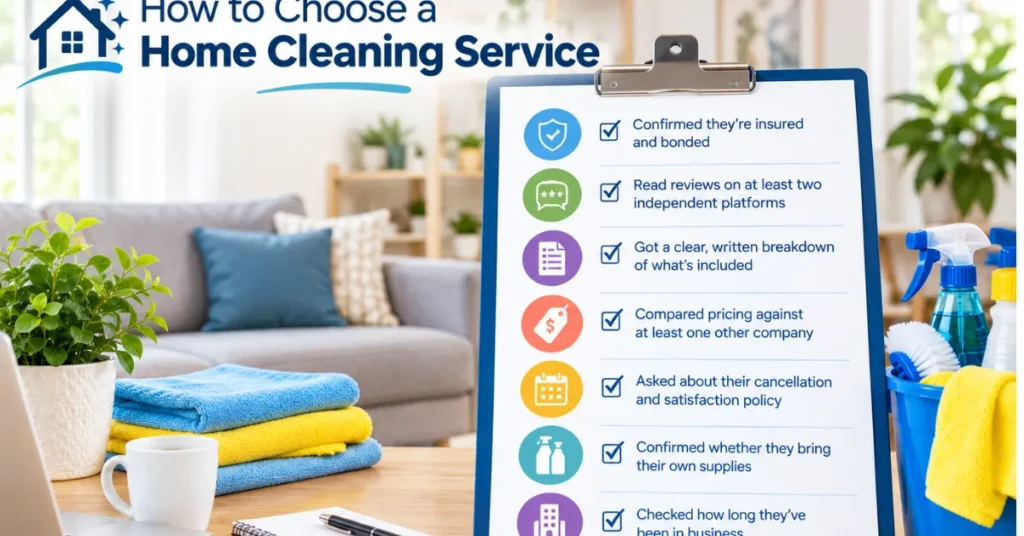 hoe to pick a home cleaning services company